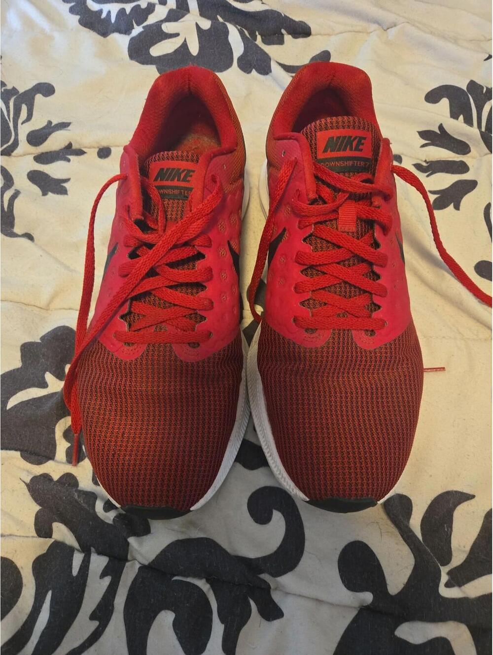Nike Downshifter 7 Men's Running Shoes Red US 9.5